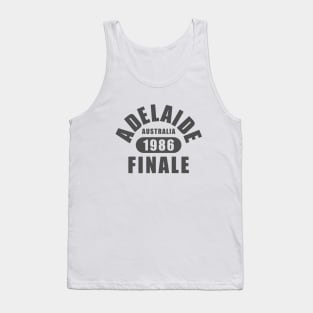 1986 Australian Grand Prix Finale F1 Retro Design Tank Top